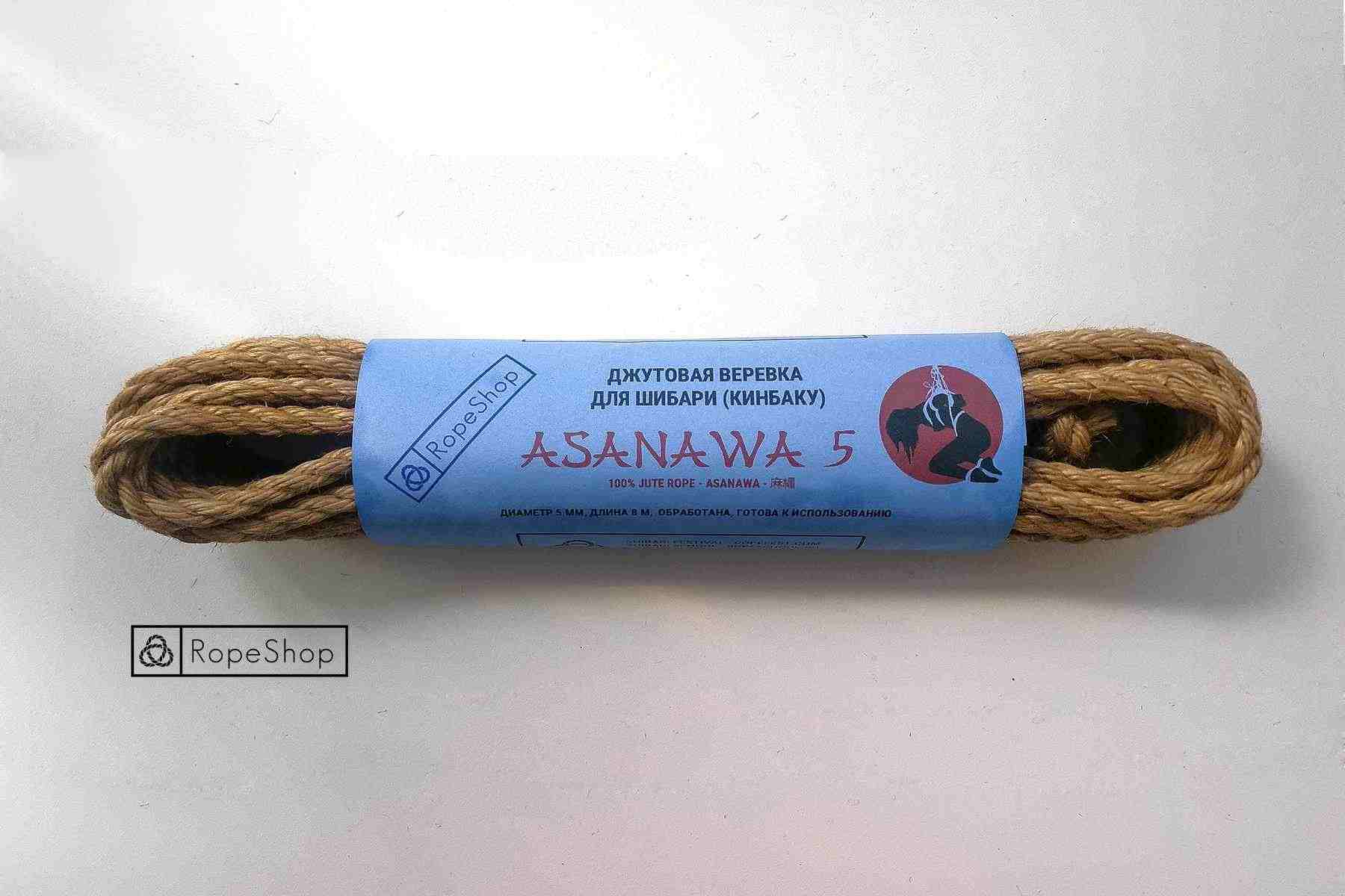 asanawa веревка для шибари Япония
