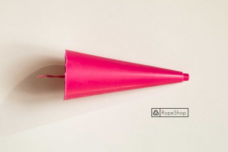 Свеча парафиновая окрашенная для waxplay, розовая пастель